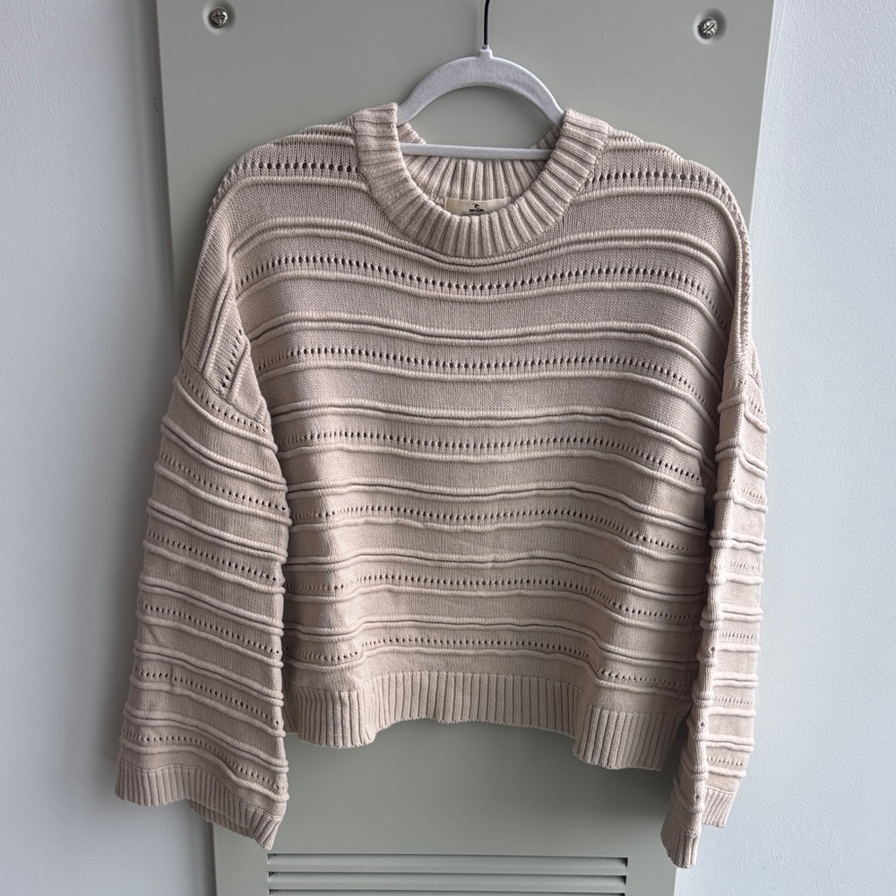 Rip Curl Women's Cream Crew Neck Sweater